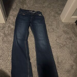 High waisted boot cut